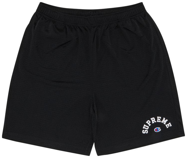 Supreme x Champion Mesh Short Black
