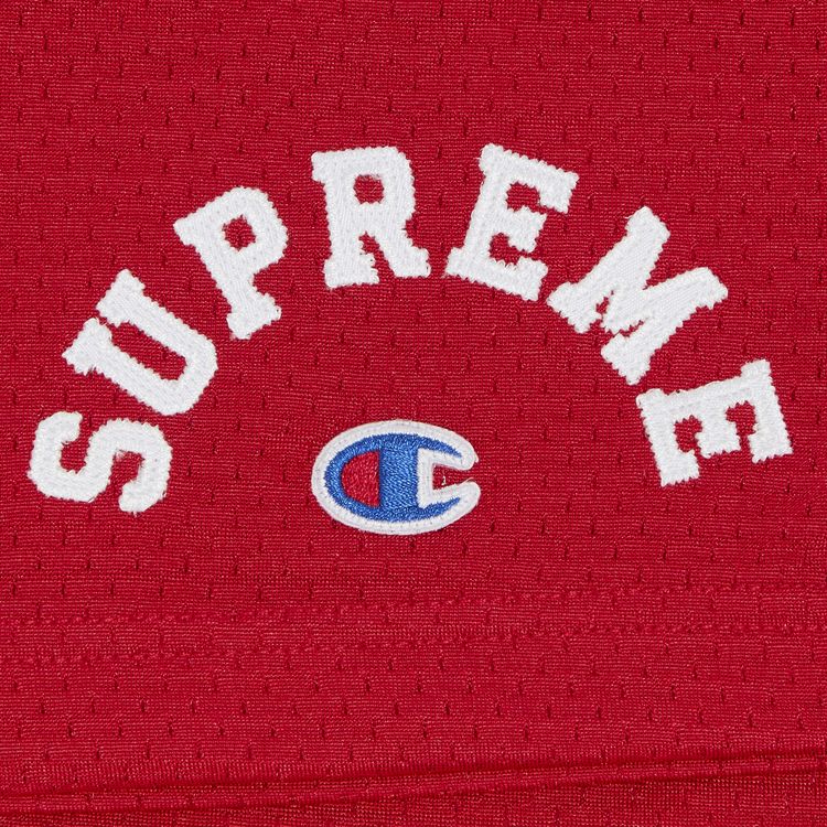 Supreme x Champion Mesh Short Red