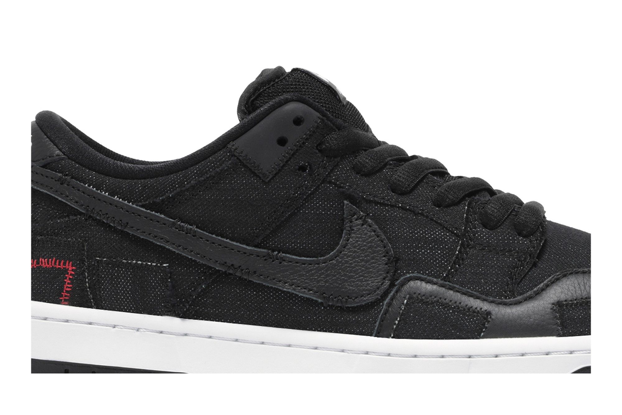 Size 10.0 Wasted Youth x Dunk Low SB 'Black Denim'