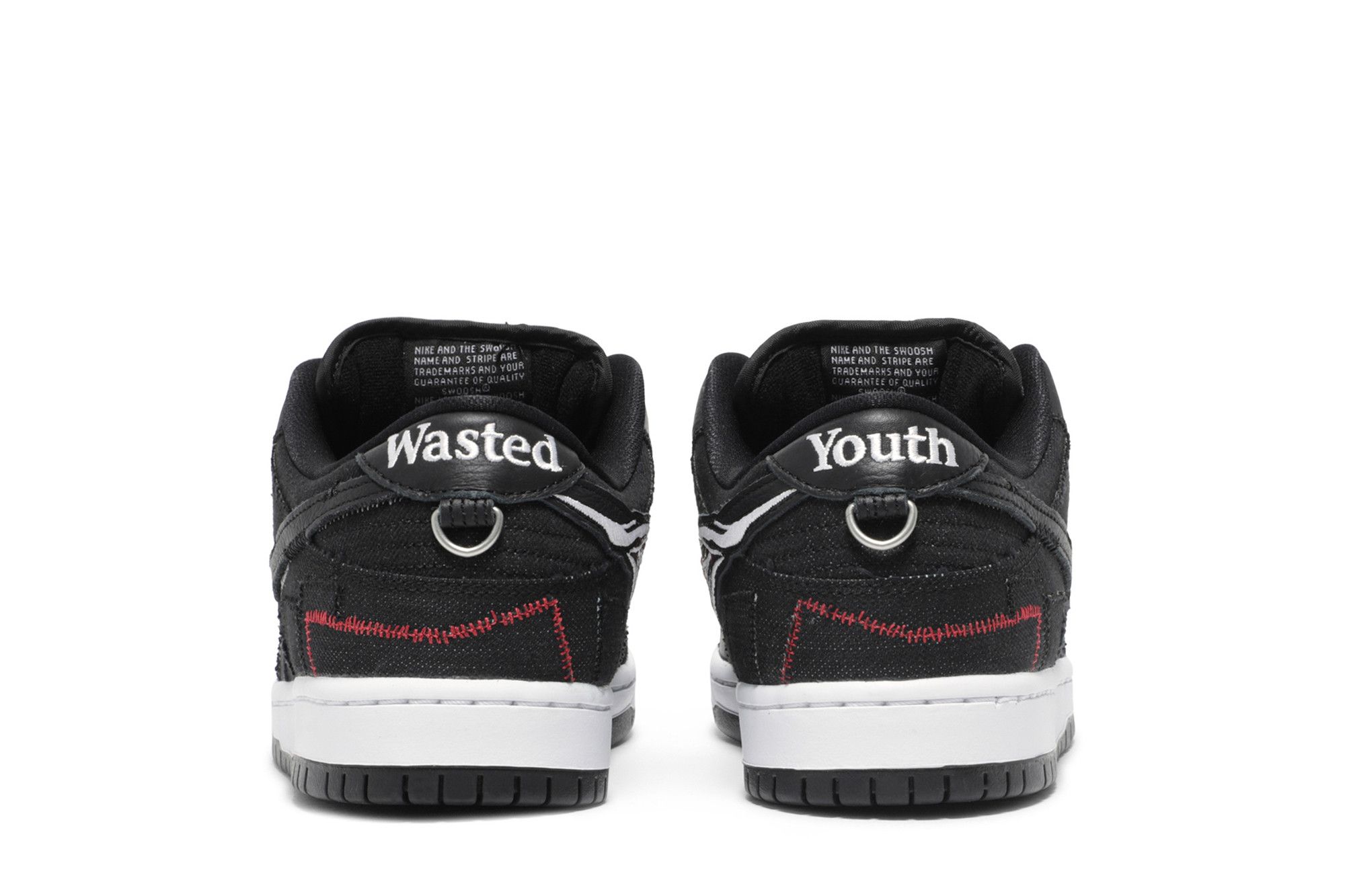 Buy Wasted Youth x Dunk Low SB 'Black Denim' - DD8386 001 | GOAT