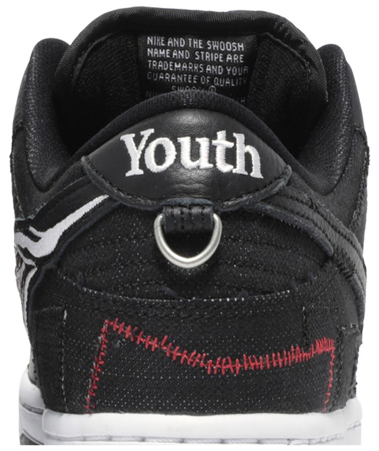 Wasted Youth x Nike Dunk Low SB Black Denim