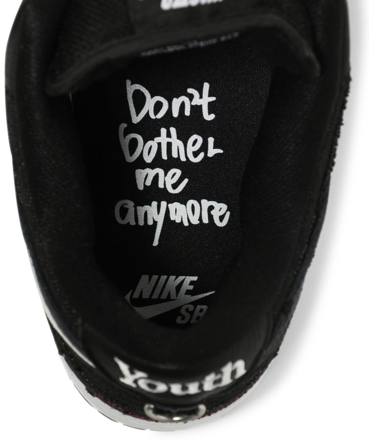 Wasted Youth x Nike Dunk Low SB Black Denim