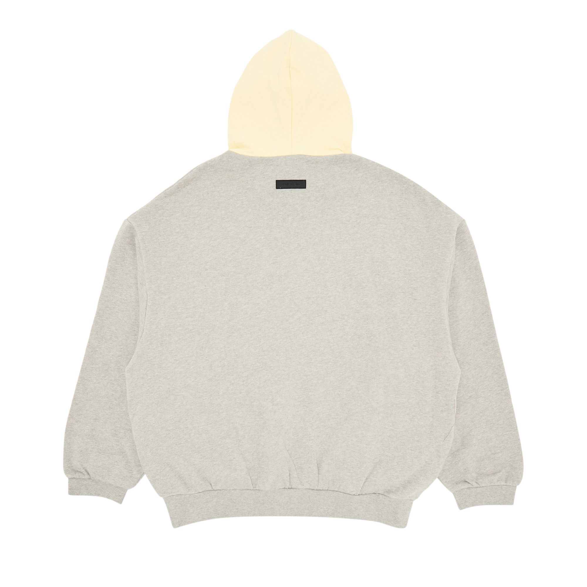 【ESSENTIALS】Nylon Fleece Hoodie/Dark Heather(202SP244313F) Essentials Nylon Fleece Hoodie - Dark Heather Oatmeal / Ink