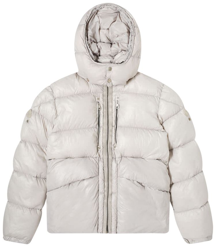 Moncler Genius x 1017 ALYX 9SM Forest Giubbotto Down Jacket Metallic Silver