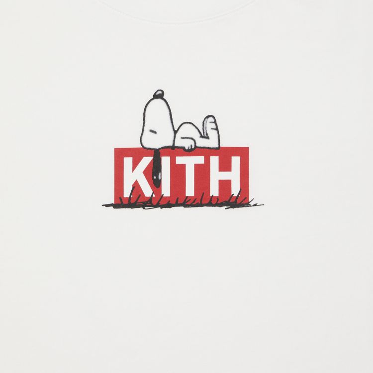Kith For Peanuts Doghouse Tee White