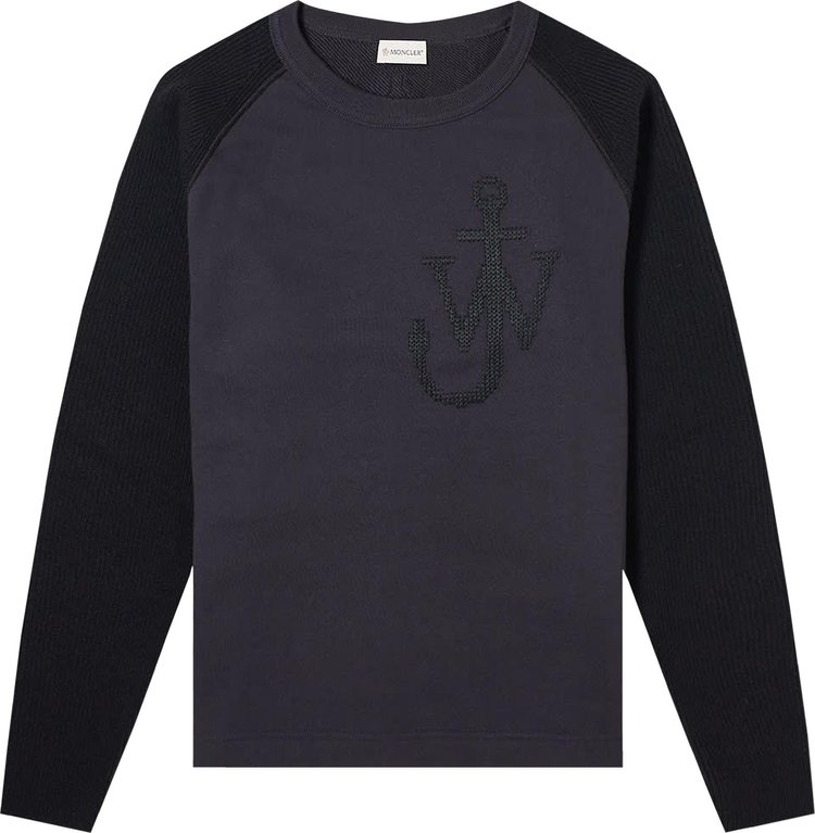 Moncler Genius x JW Anderson Knitted Sweatshirt 'Navy'