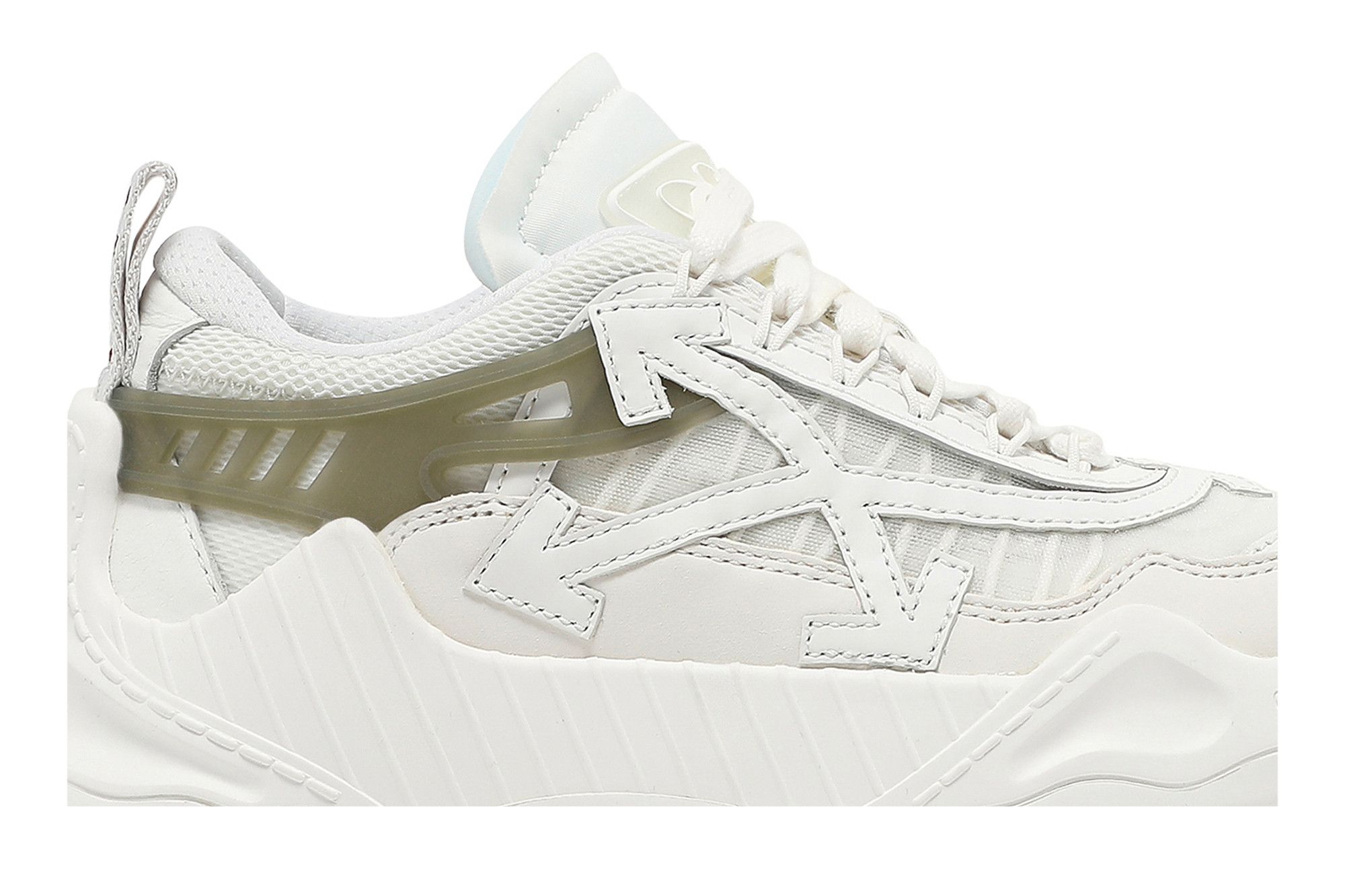 Size 5.0 Off White Wmns ODSY 1000 White Light Grey