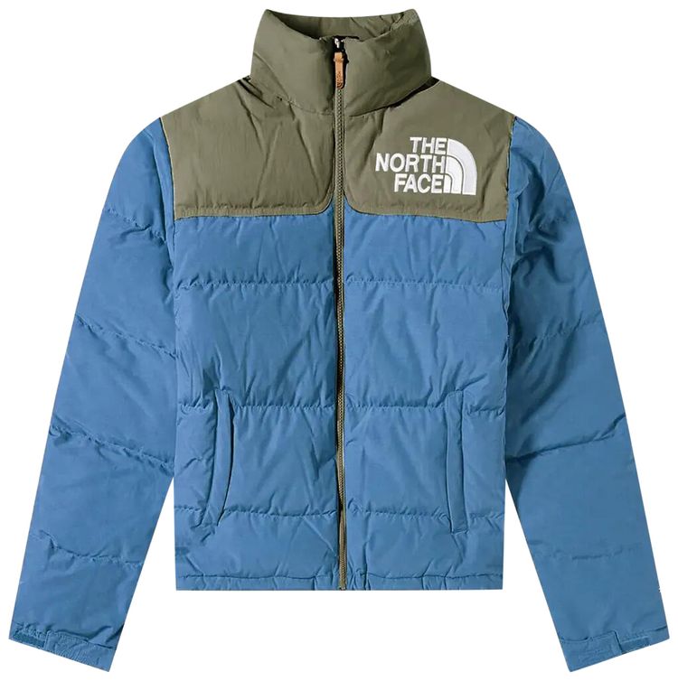 The North Face 92 Low Fi Hi Tek Nuptse Jacket Shady BlueNew Taupe Green