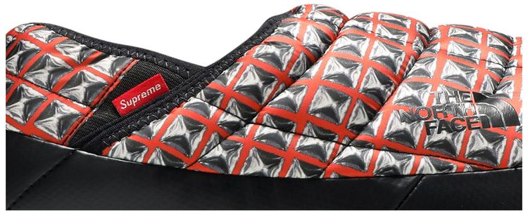 Supreme x The North Face Traction Mule Red Studded Print