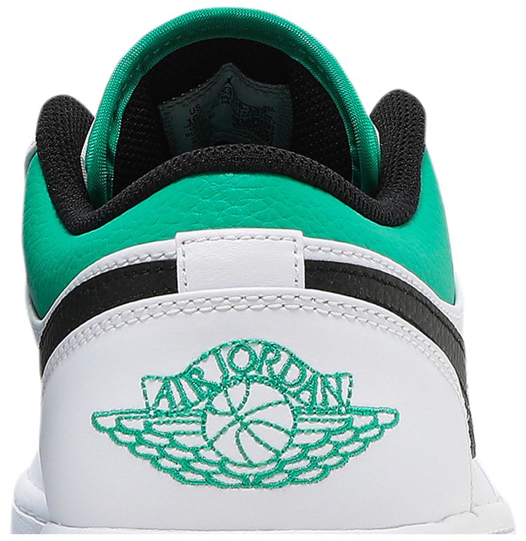 Air Jordan 1 Low White Lucky Green