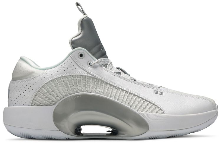 Air Jordan 35 Low PF White Metallic Silver