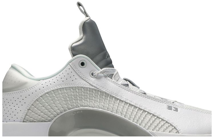 Air Jordan 35 Low PF White Metallic Silver