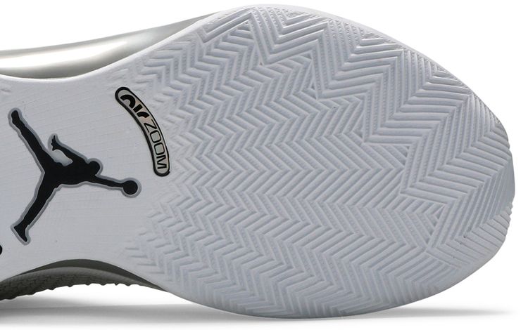 Air Jordan 35 Low PF White Metallic Silver