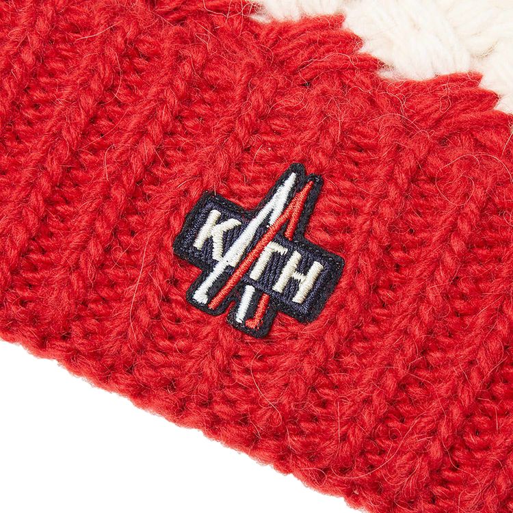 Moncler Genius x Kith Knit Beanie NavyWhiteRed