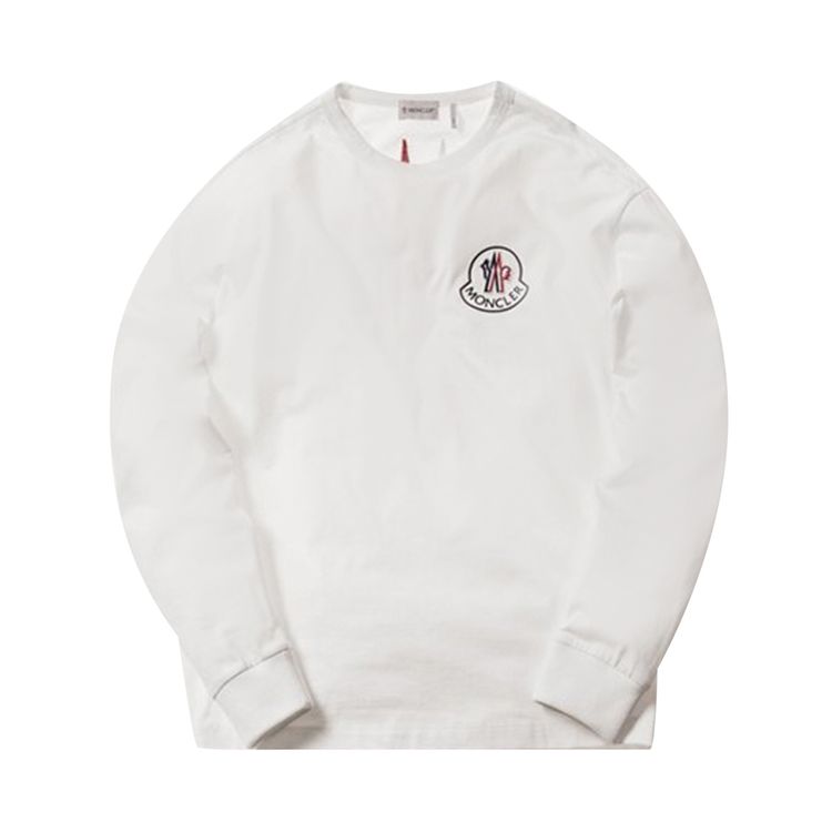 Moncler Genius x Kith Long Sleeve Tee White