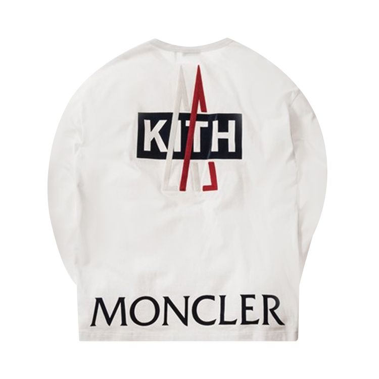Moncler Genius x Kith Long Sleeve Tee White