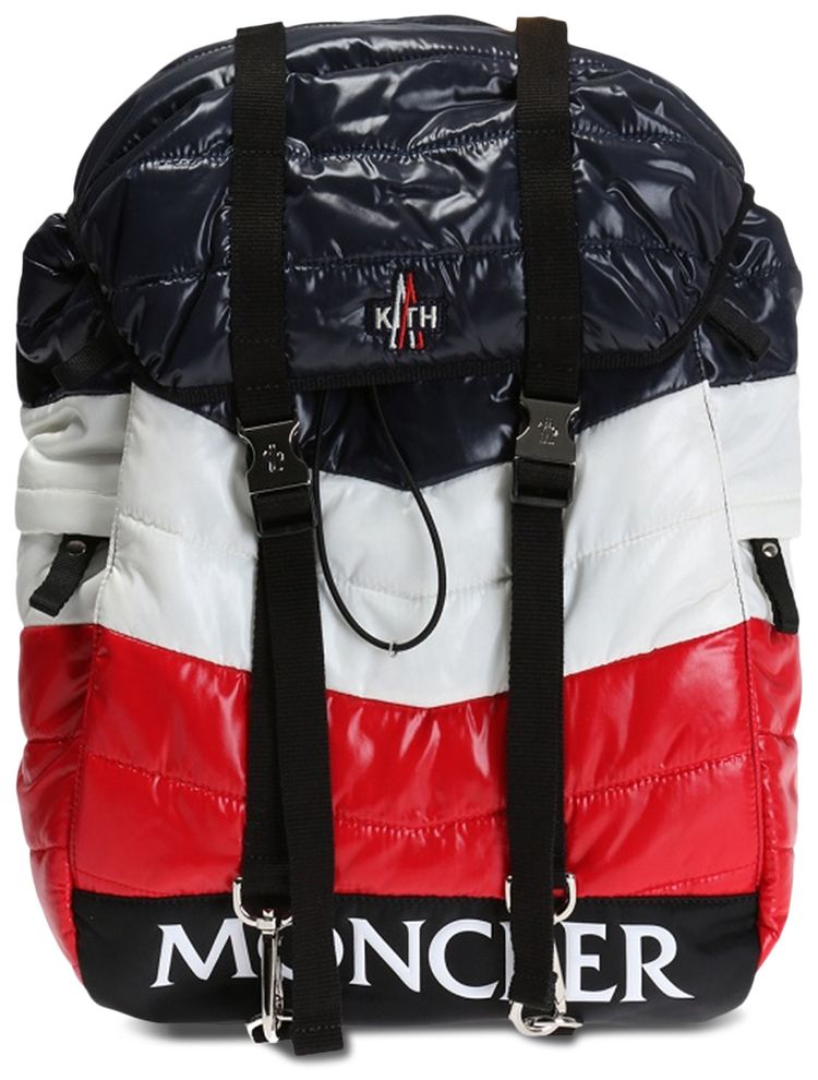 Moncler Genius x Kith Rucksack NavyWhiteRed