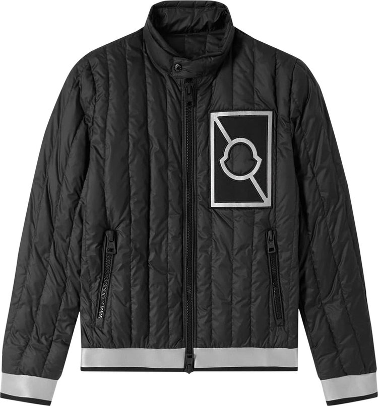 5 Moncler x Craig Green Reflective Stripe Quilted Jacket 'Black'