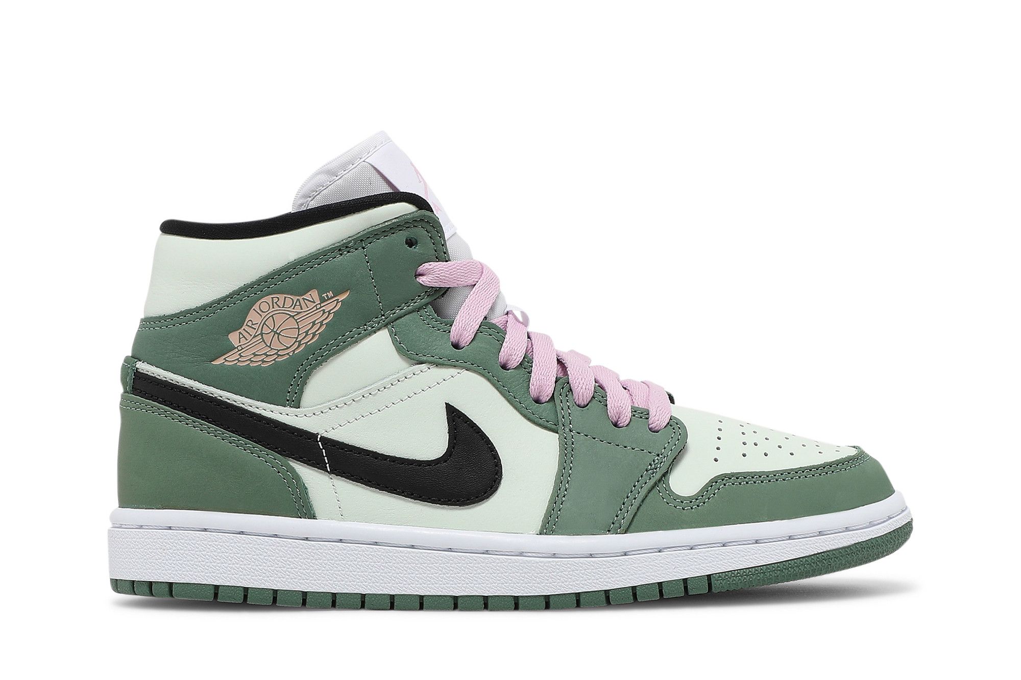 Jordan pink and green sales