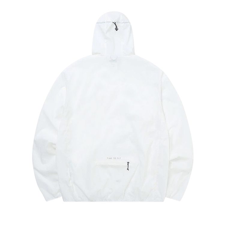 thisisneverthat x Hoka One One Wind Resistant Hooded Pullover White