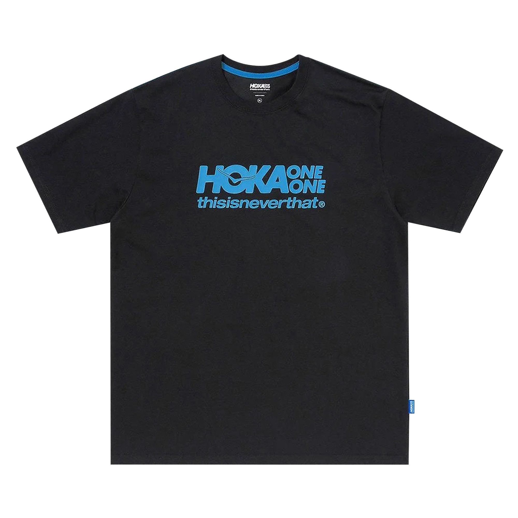 Buy thisisneverthat x Hoka One One T-Shirt 'Black' - HK21STS001