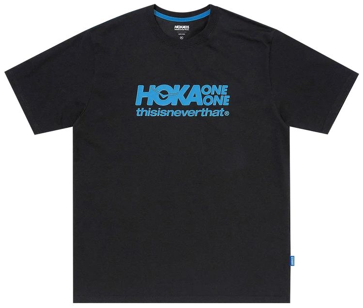 thisisneverthat x Hoka One One T Shirt Black