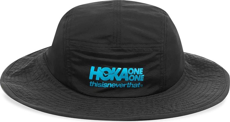 thisisneverthat x Hoka One One Bucket Hat Black