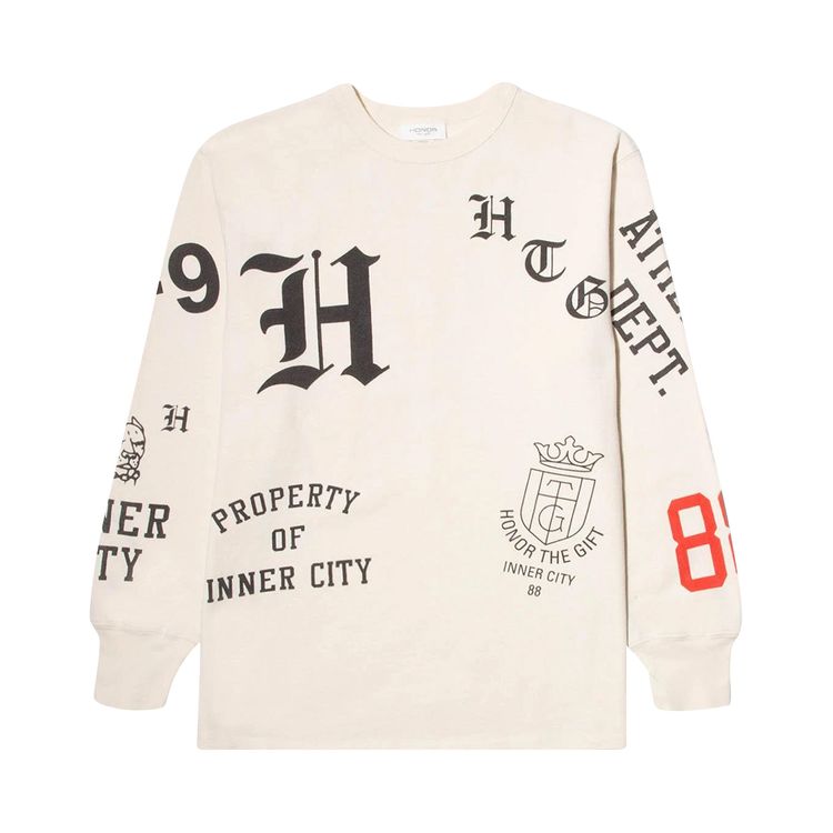 Honor The Gift K 9 Crewneck Off White