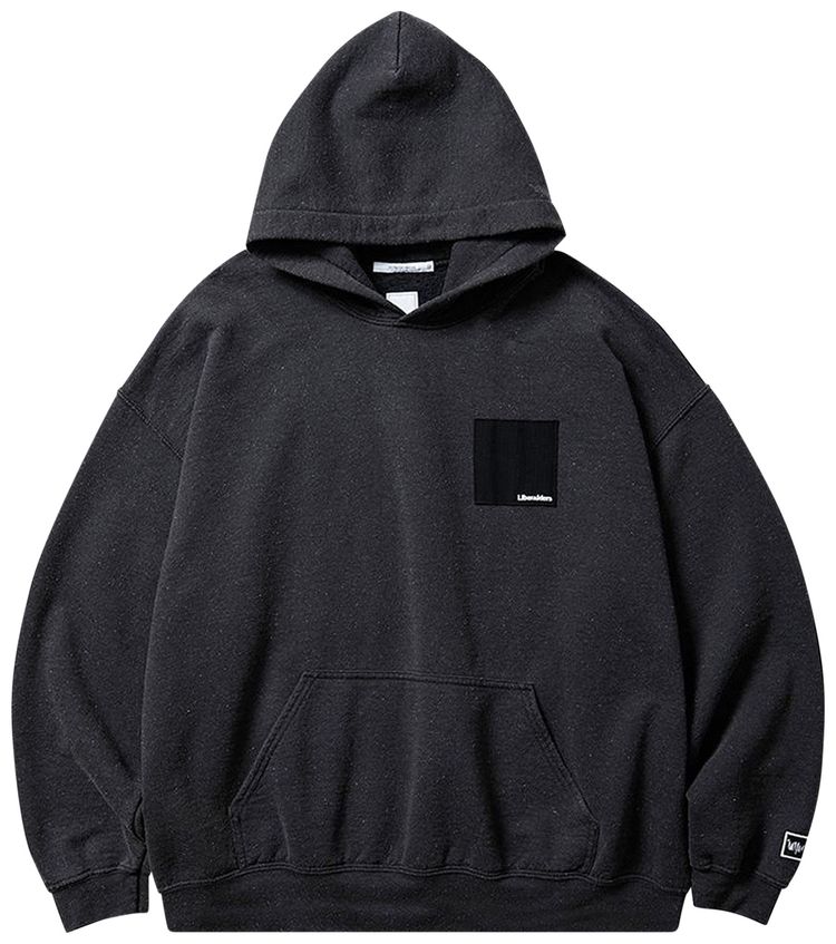 Liberaiders Patchwork Pullover Hoodie Black