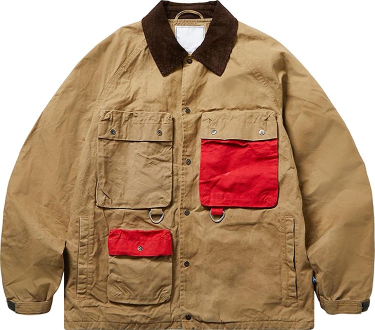 Liberaiders Canvas Hunting Jacket Beige