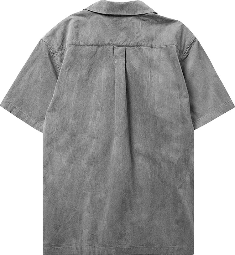 Liberaiders Overdyed Short Sleeve Shirt Gray