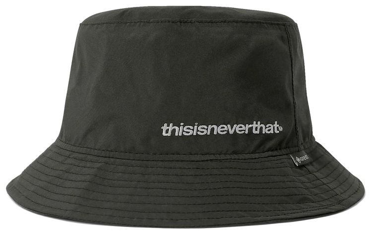 thisisneverthat Gore Tex Paclite Buket hat Black