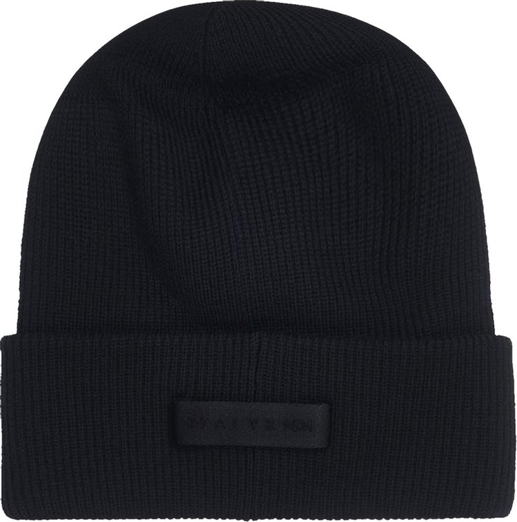 Moncler Genius x 1017 ALYX 9SM Extra Fine Wool Beanie Black