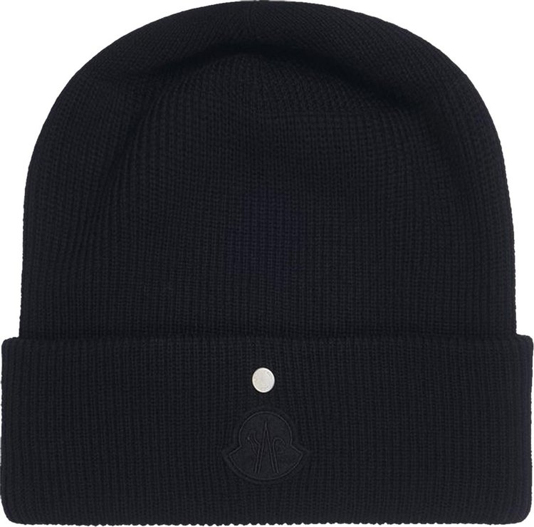 Moncler Genius x 1017 ALYX 9SM Extra Fine Wool Beanie Black