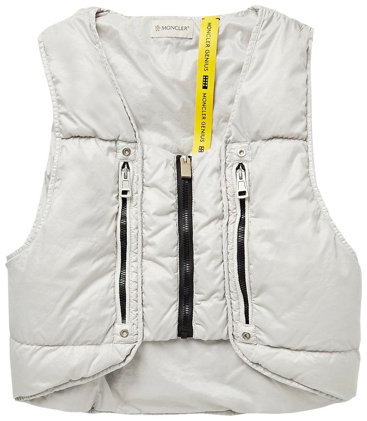 Moncler Genius x 1017 ALYX 9SM Pettorina Vest Metallic Silver