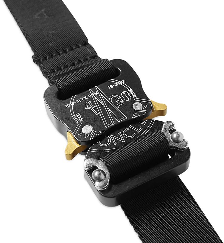 Moncler Genius x 1017 ALYX 9SM Rollercoaster Belt Black