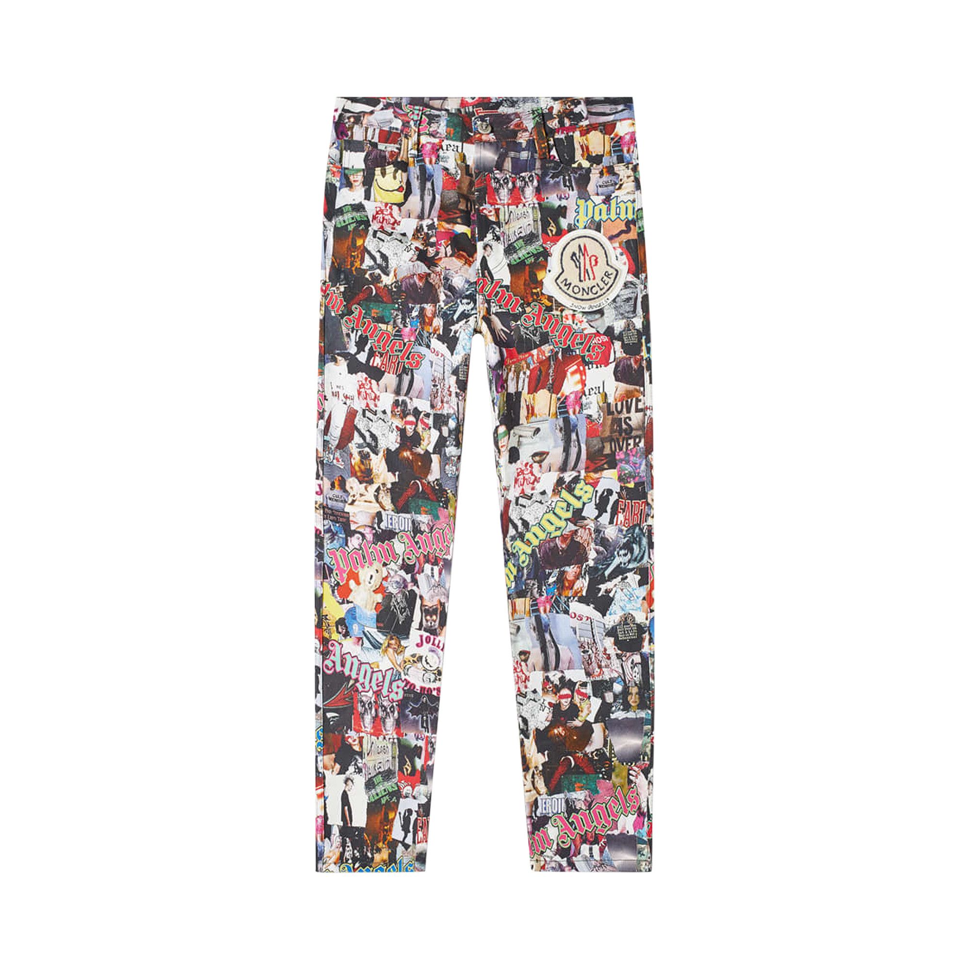 Buy Moncler Genius x Palm Angels 5 Pocket Pants 'Multi' - E209L 12001 00  54ACY 009 | GOAT