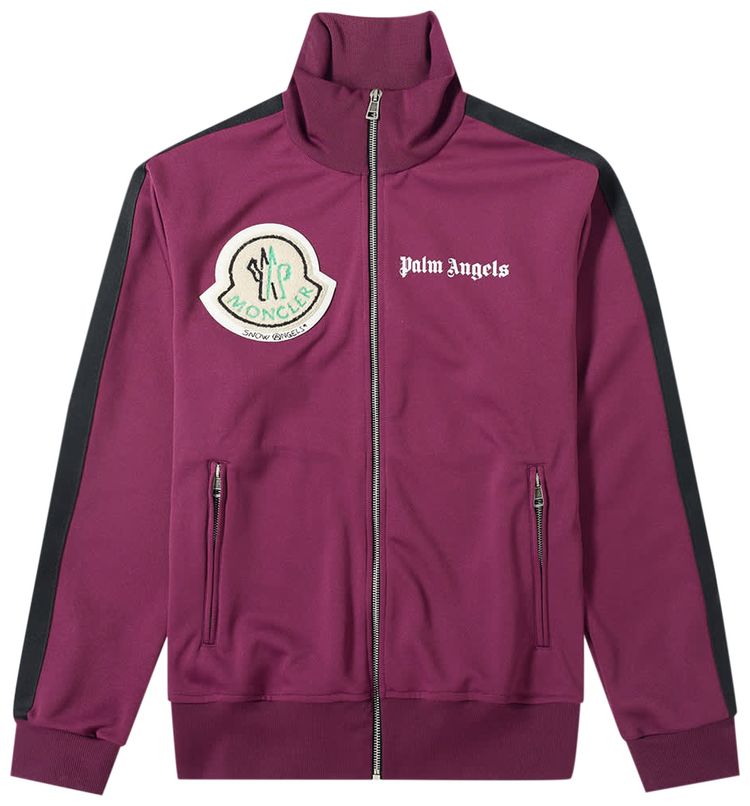 Moncler Genius x Palm Angels Maglia Cardigan Dark Purple