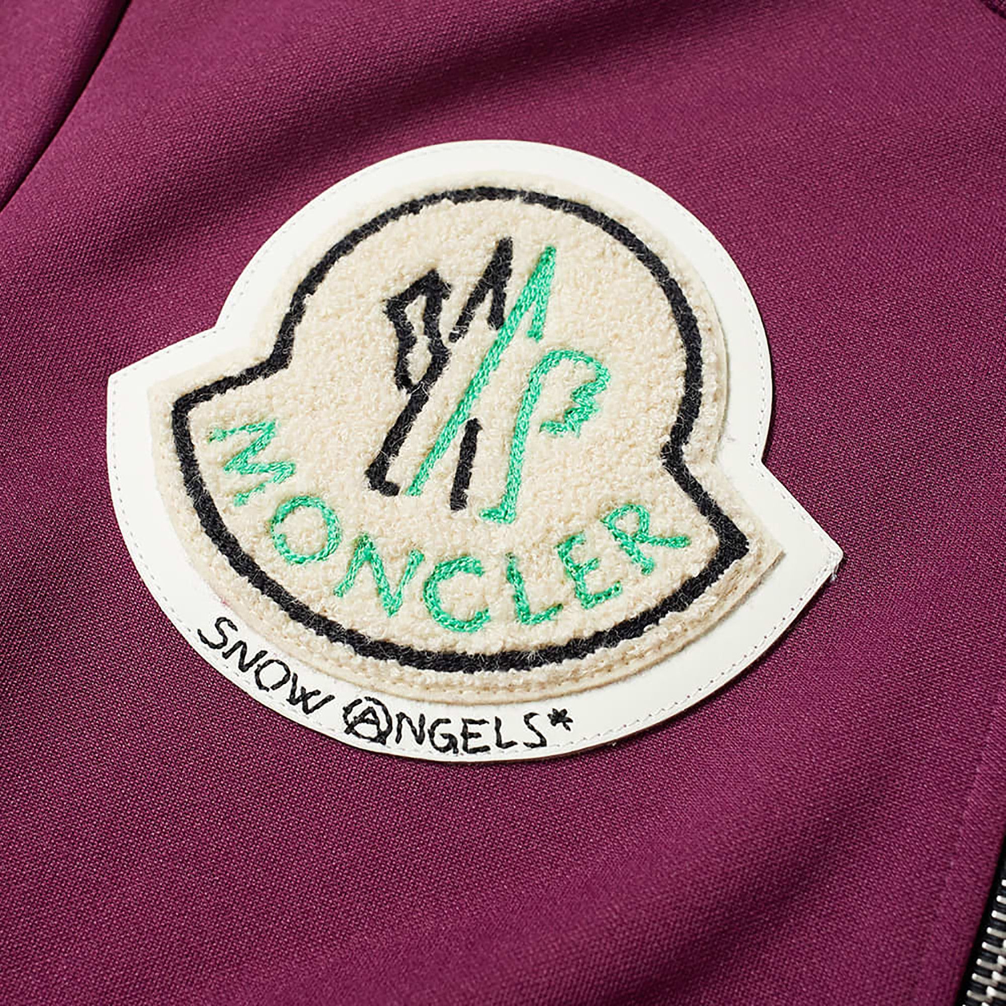 Buy Moncler Genius x Palm Angels Maglia Cardigan 'Dark Purple