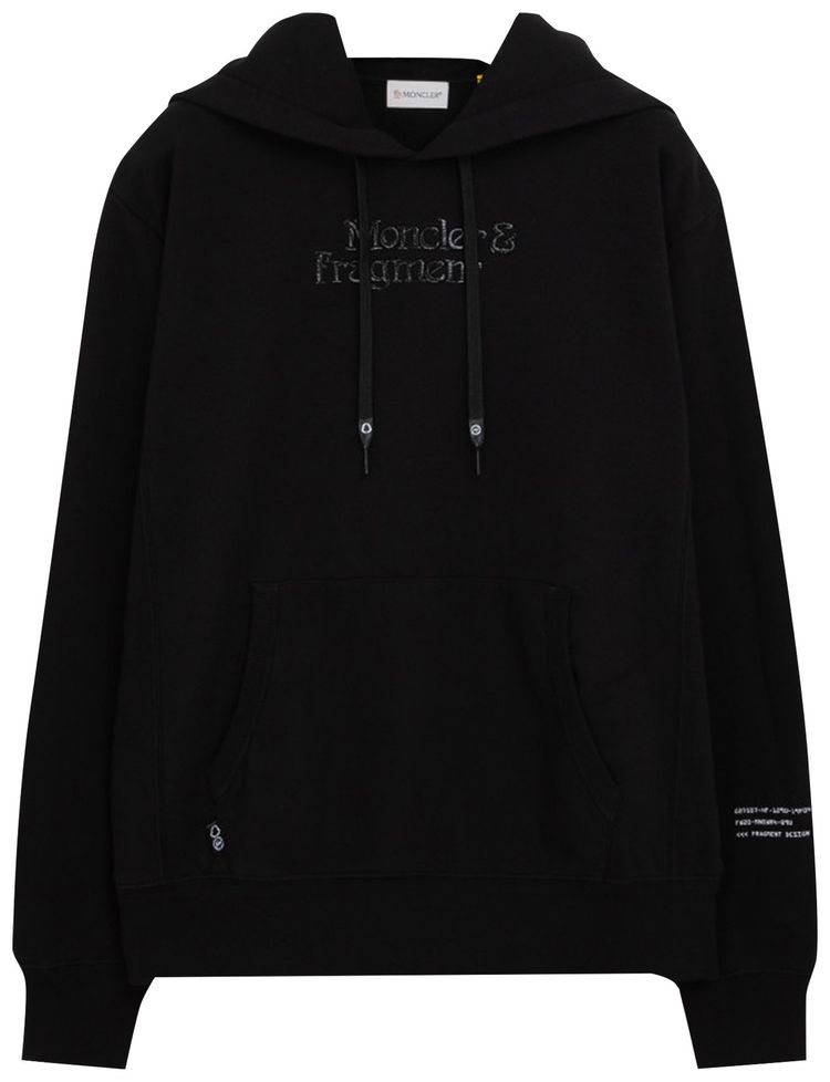 Moncler Genius x Fragment Hiroshi Fujiwara Maglia Hoodie Black