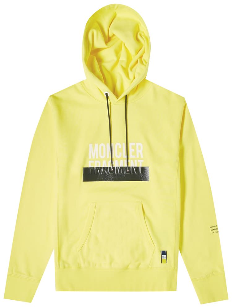 Moncler Genius x Fragment Hiroshi Fujiwara Maglia Hoodie Yellow