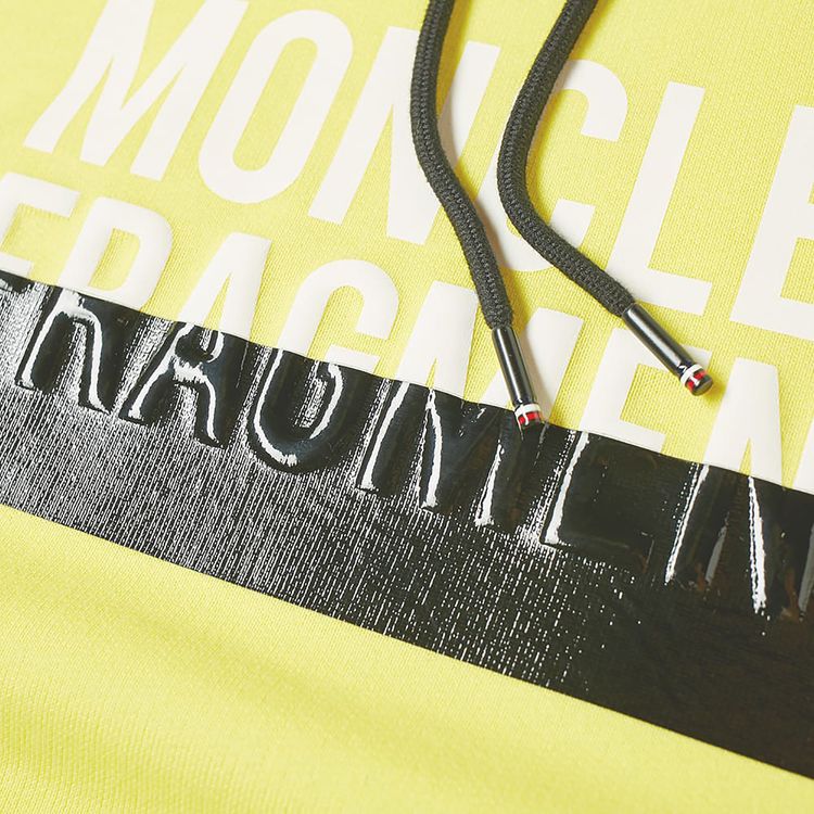 Moncler Genius x Fragment Hiroshi Fujiwara Maglia Hoodie Yellow