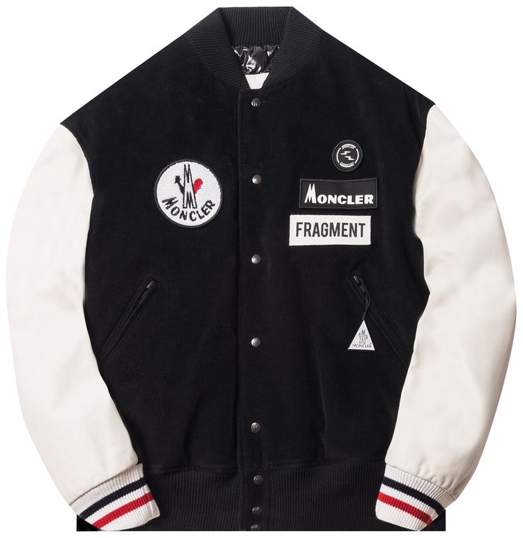 Moncler Genius x Fragment Hiroshi Fujiwara Sven Bomber Jacket Black