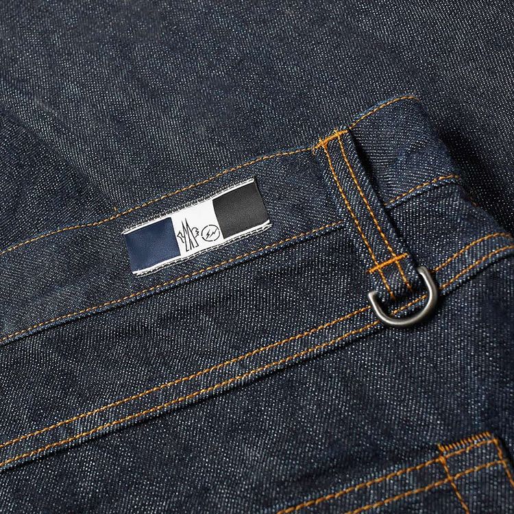 Moncler Genius x Fragment Hiroshi Fujiwara Jeans Raw Indigo