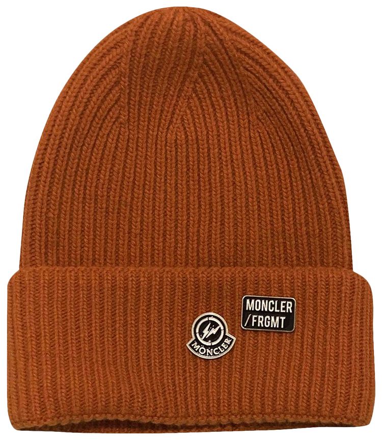 Moncler Genius x Fragment Hiroshi Fujiwara Beanie Orange