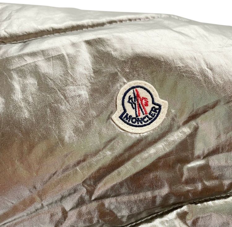 Moncler Genius x Fragment Hiroshi Fujiwara Padded Scarf Silver