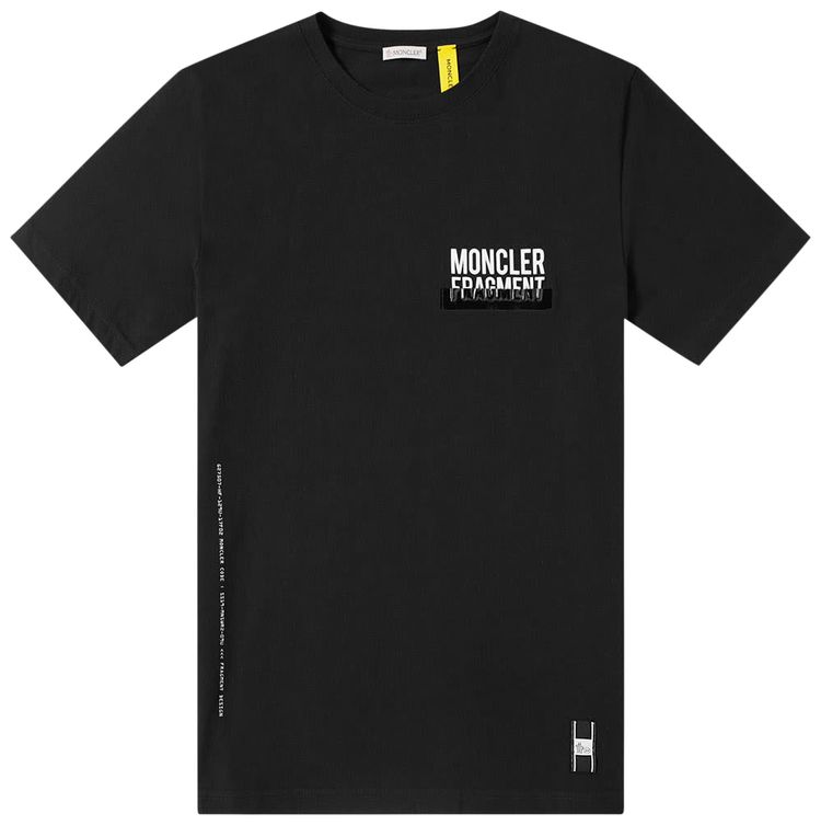 Moncler Genius x Fragment Hiroshi Fujiwara Maglia T Shirt Black