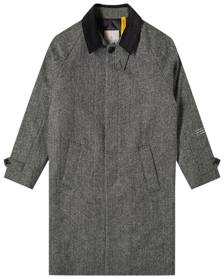 Moncler Genius x Fragment Hiroshi Fujiwara Valloryx Coat Melange Medium Grey