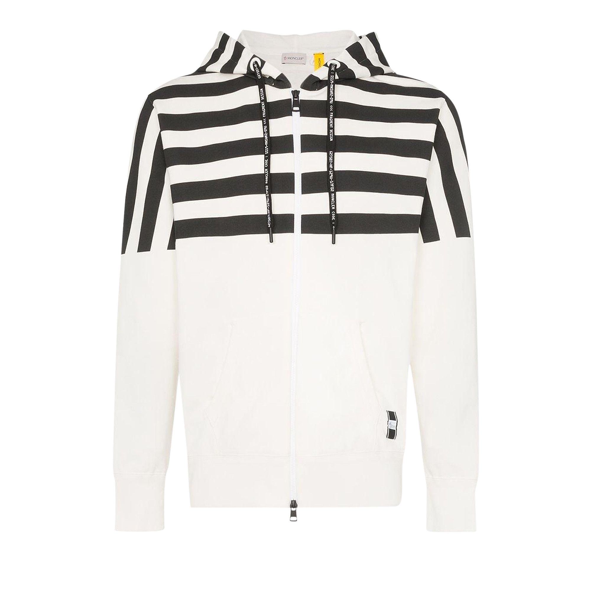 Buy Moncler Genius x Fragment Hiroshi Fujiwara Striped Maglia Zip