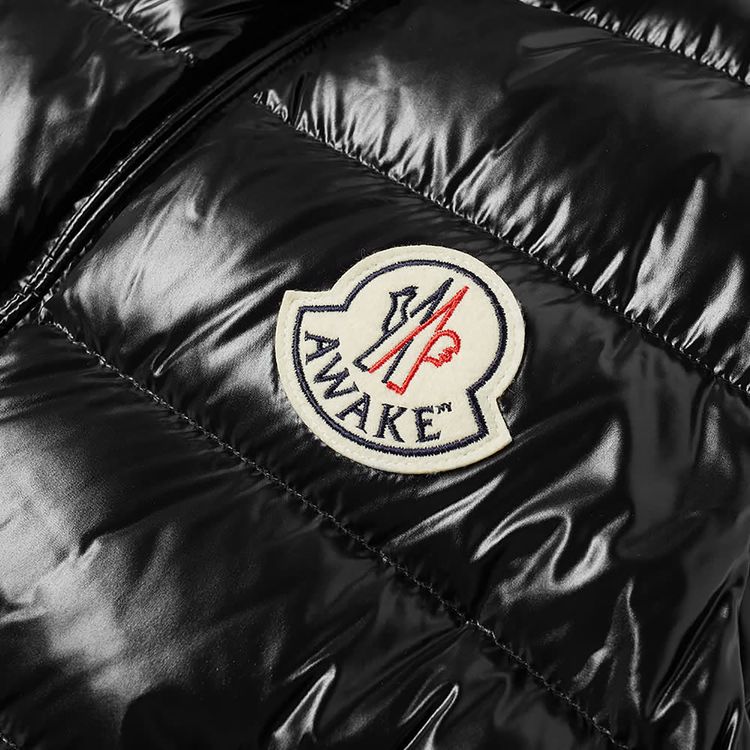 Moncler Genius x Awake NY Back Print Down Gilet Black